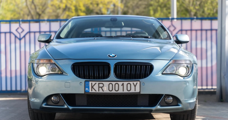 BMW Seria 6 cena 71000 przebieg: 155000, rok produkcji 2004 z Białystok małe 781